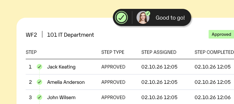 Semine Homepage - feature - Approval Workflows